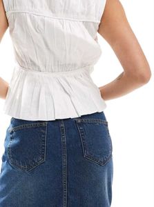 Blue Denim Skirt