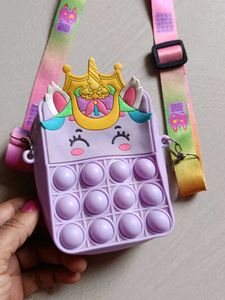 Unicorn Pop It Bag