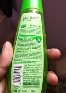 Joy Aloe Anti Pollution Face Wash
