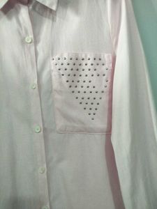 Pink Button Down Shirt