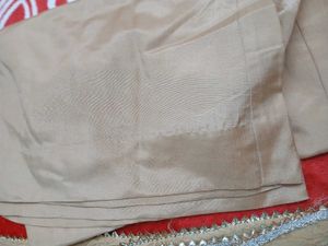 Beautiful Tan Suit Set With Dupatta