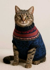 cat winter dress