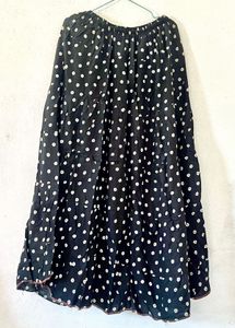 Trendy Layered Flowy Skirt