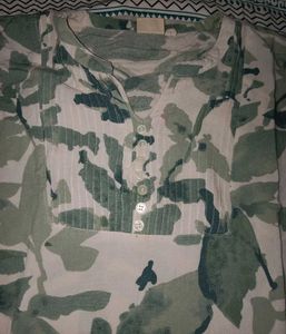 Floral Print Tunic Top