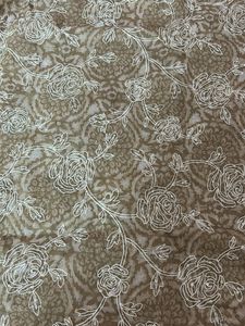Thread work cotton dress material
