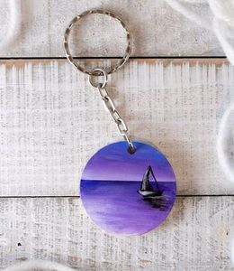 Custom Keychains ( Hand Painted )