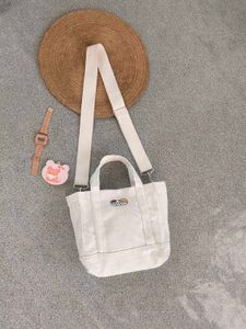 Korean Canvas Bucket Bag