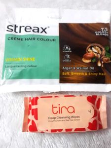 Streax Permanent Hair Colour, 100% Grey coverage,