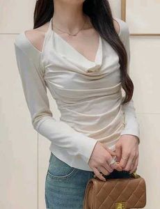 Beige Ruched Top 🎀