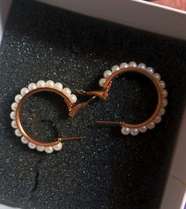 Pearl Golden Studs
