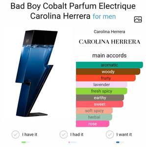 Ch Bad Boy Cobalt - 50ml Bottle