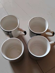Set of 4 Coffee Cups