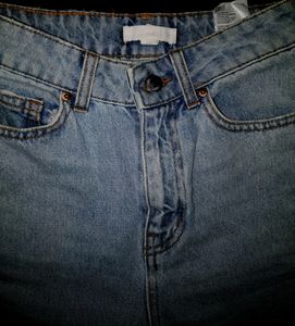 H&amp;M Straight High Rise Jeans