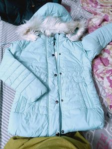 Light Blue Winter Jacket