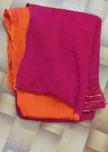 Double Color Dupatta.