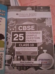 &#34;CBSE OSWAAL 25  SAMPLE PAPERS&#34;