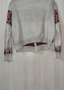 Vintage Patterned Cardigan
