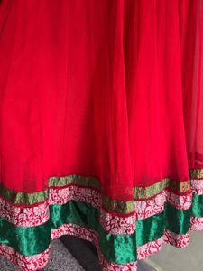 Red Anarkali ❤️
