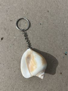 Letter ‘S’ Shell Keyring
