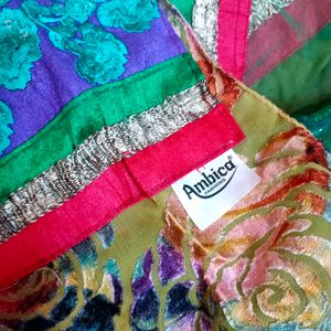 Self-pleated Lehnga Saree Designer