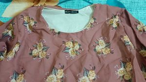 Floral Print Kurta