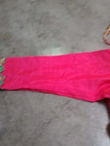 Pink Readymade Saree Blouse