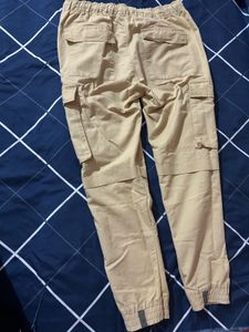 Biege Cargo Pants