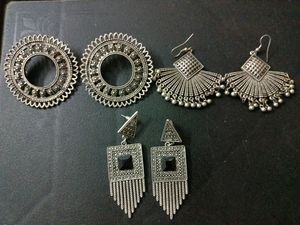 beautiful earings combo - 3 piece