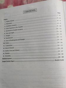 Together With - Math Class 9 CBSE NCERT Guide/ Practice Material