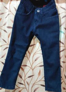 Cute Red Kids T-Shirt With Jeans