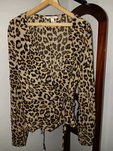Leopard Print Cardigan