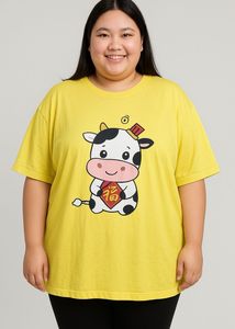 Cute Cow Graphic Tee