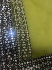Saree Bilause with Mirror Work
