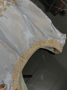 Offer .. Offer.  Beautiful Gown With Heavy Jarkan Dupatta .. Only One Time Wear