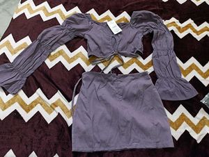 Lavender Two-Piece Set