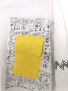 Size-S) The Souled Store White Oversized Tshirt