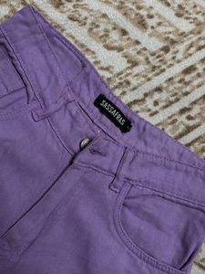 Sassafras High Rise Flared Spit Denim