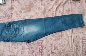 Blue Denim Jeans ( High Waisted)