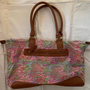 Pink Solid Vintage Shoulder Bag