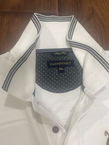 Vintage White Polo Shirt