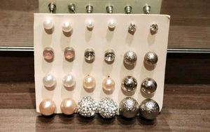 Earring Variety Set - 9 Pairs