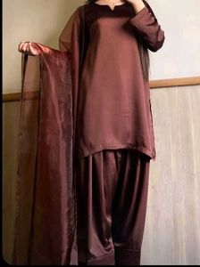 Elegant Brown Kurta Set