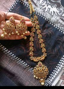 Matte Finish Jewellery Set