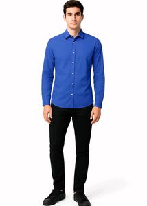 Men's Blue Casual Shirt
