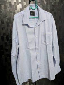 park Avenue Light Blue Casual Shirt