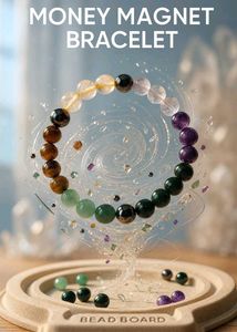 Lava Stone &amp; Chakra Crystal Bracelet