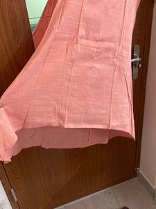 Soch Peach High-Low Kurta – Size M