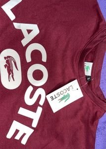 Lacoste Maroon T-Shirt