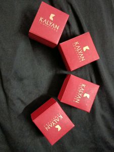 Kalyan Jewellers Jewellery Box 🎁 Pack Of 4