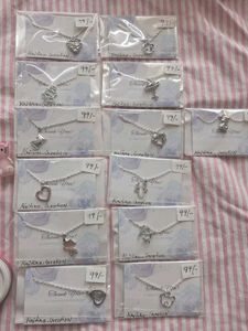 Silver Chain Pendants